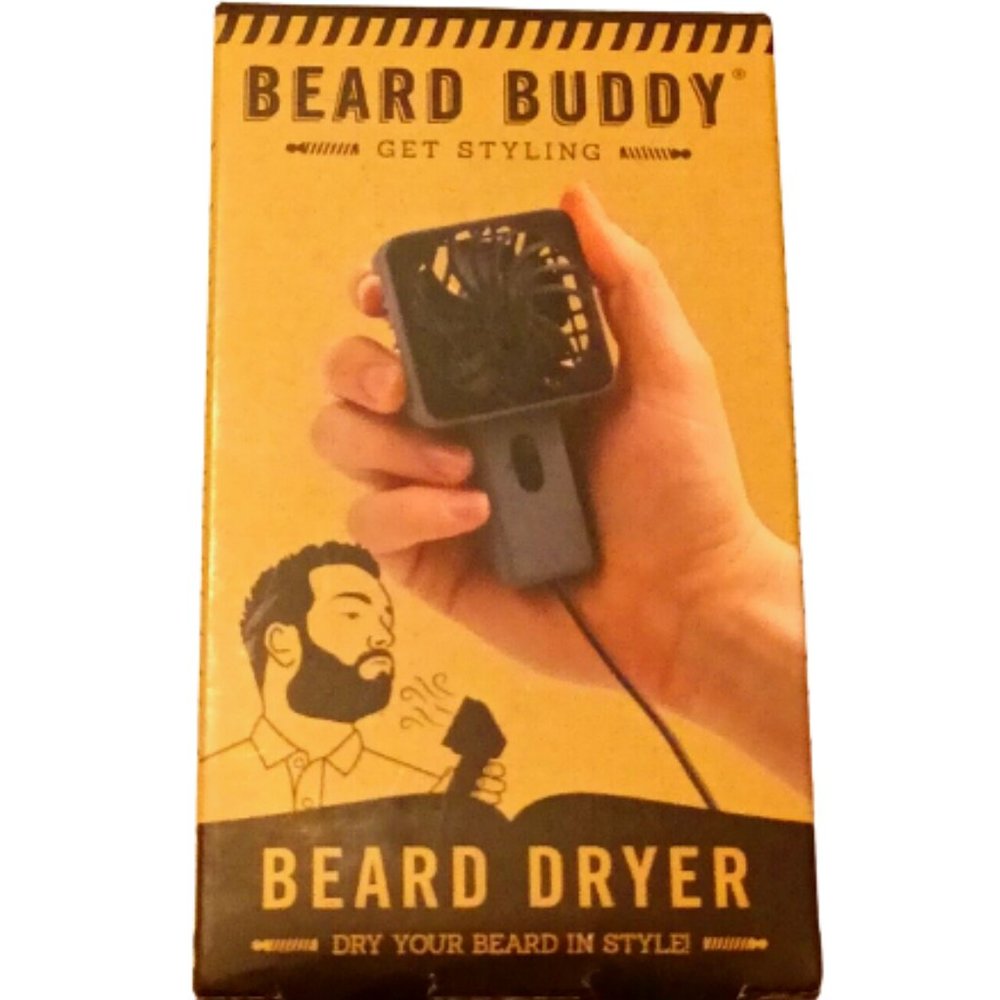 Beard Buddy Men's Beard Dryer with USB Power Cord